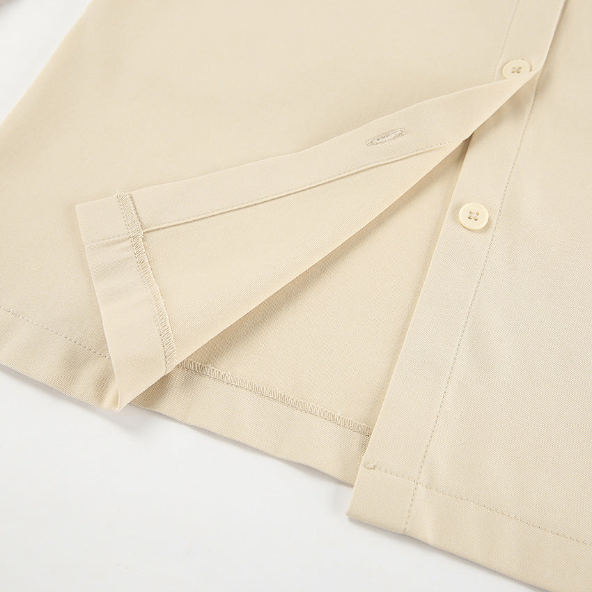 SOPHIA | STRUCTURED BELTED SHIRT DRESS