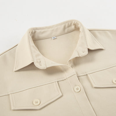 SOPHIA | STRUCTURED BELTED SHIRT DRESS