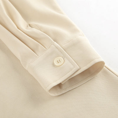 SOPHIA | STRUCTURED BELTED SHIRT DRESS