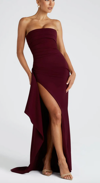 SERENA | STRAPLESS MAXI DRESS