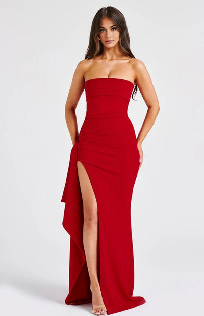 SERENA | STRAPLESS MAXI DRESS